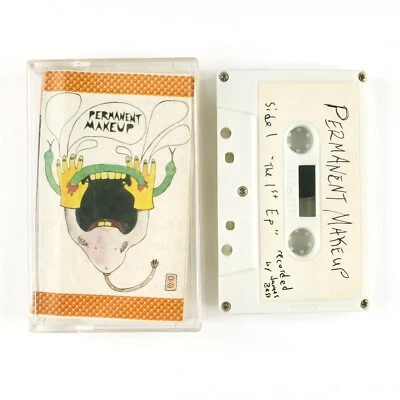 Permanent Makeup - Self-titled EP & WMNF Live - Cassette Tape - 2011 Post-Punk - Image 1 of 4
