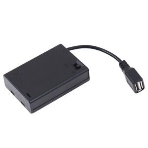 3*AA Battery box with usb port for Building block led light..'.