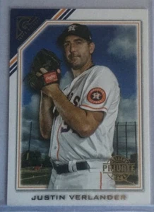 2022 TOPPS GALLERY #122 ~ JUSTIN VERLANDER ~ Private Issue #'d 133/250 Insert - Picture 1 of 2