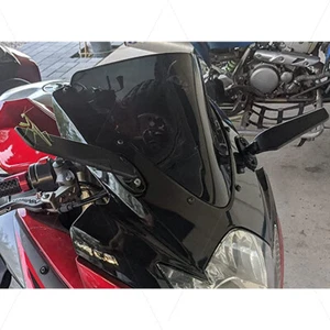 For Suzuki GSXR 600 750 1000 1000RZ Motorcycle Rearview Wind Wing Mirrors Black - Picture 1 of 6