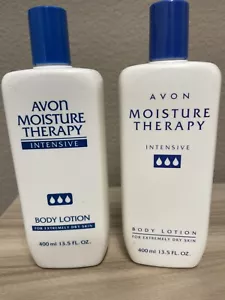 Vintage Original Avon Moisture Therapy Intensive 13.5oz 1997 & 1996 Sealed NOS - Picture 1 of 3