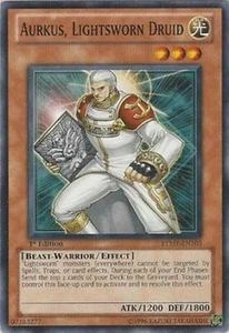 Aurkus, Lightsworn Druid 1st X 1 RYMP-EN105 Common Yugioh - Picture 1 of 1