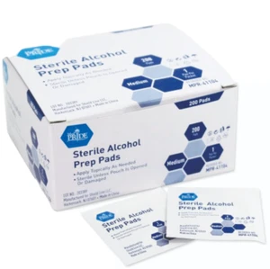 MPR-41104 MedPride Sterile Alcohol Prep Pads, Medium, 200 Count - Picture 1 of 1