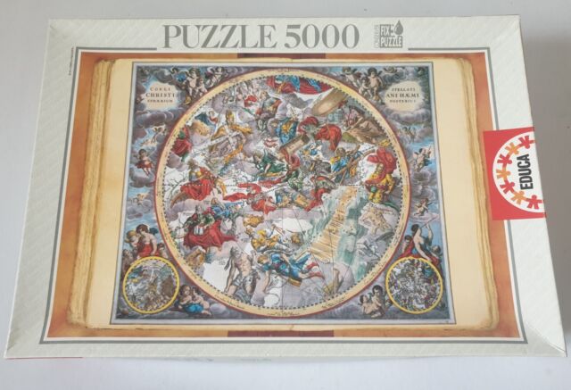 5000, Educa, Celestial Planisphere, Andreas Cellarius - Rare Puzzles