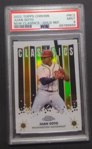 2022 Topps Chrom Juan Soto Neu Classics Gold Refraktor #Ed 41/50 PSA 9 - Bild 1 von 2
