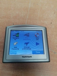TomTom One Third Edition GPS Satellite Navigation Sat Nav(5412MB- Grey- Unit Onl - Picture 1 of 8