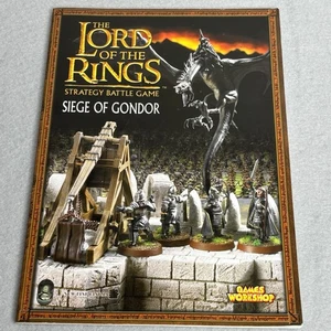 Games Workshop El Señor de los Anillos Sitio de Gondor Libro de fuentes Estrategia Batalla - Imagen 1 de 6