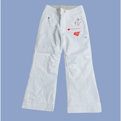 Pantalón Obermeyer Brooke Esquí Nieve Aislado Blanco Talla Adolescente Niña Pequeño NUEVO Foto 1 de 4