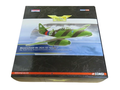 Corgi US35705 Messerschmitt Me 262A-1A "Green 1" Maj Rudolf Sinner III/JG7 1945 - Image 1 of 4
