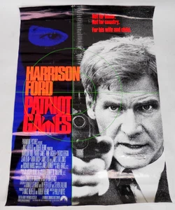 vintage Harrison Ford Patriot Games movie advertising promo promotional poster - Picture 1 of 12