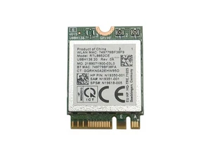 REALTEK RTL8852CE WIFI 802.11AX M.2 2230 BLUETOOTH 5.3 WIRELESS CARD N19350-001 - Picture 1 of 2