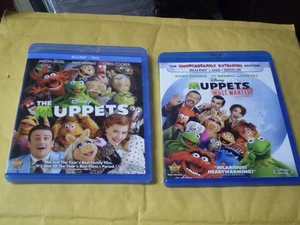 (2) Disney Die Muppets Blu-Ray/DVD Konvolut: Die Muppets + Most Wanted - Bild 1 von 1