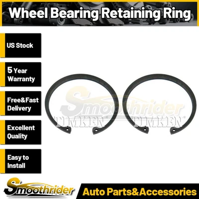 Anel de retenção de rolamento de roda traseira Timken 2 peças para Honda Pilot 2003-2007 2008 - Imagem 1 de 2