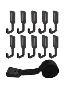 Outdoor Tree Stand Strap with 10 Hooks for For hunting and Camping Use - Picture 1 of 30