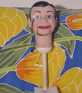 Working CHARLIE McCARTHY Standard Upgrade Head Stick for 30" Ventriloquist Dummy - Picture 1 of 11