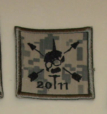 SPECIAL FORCES ODA 2011 TEAM POCKET PATCH,THEATER MADE  - Image 1 of 3