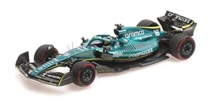 1:43 Minichamps 2022 Aston Martin Aramco AMR22 GP de Bahrein #18 Lance Stoll - Imagen 1 de 3