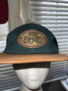 NEW VTG John Deere K Products USA Trucker Hat Green Metal tractor Logo NWT - Picture 1 of 6