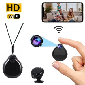 Mini Wearable Camera HD 1080P Video Voice Recorder Micro Camcorder Cam Necklace - Picture 1 of 12