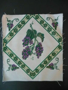 6 piezas de tela de uva NUEVAS, 10"x 11" - Imagen 1 de 1