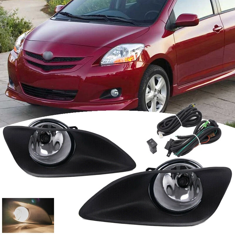 Kit de faros antiniebla de parachoques para Toyota Yaris sedán 2007 2008 2009 2010 2011 2011 Foto 1 de 4