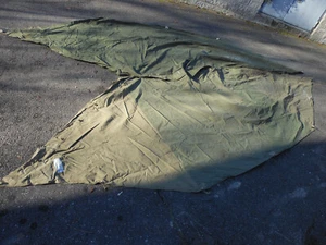 US Army Zeltplane Original Marcel Courtin 1954 Tent Cover USMC Marines - Bild 1 von 14