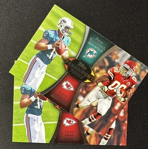 Lotto 2x coppie Topps Paramount 2012 Ryan Tannehill Cyrus grigio #PA-TG Rookie RC - Foto 1 di 3
