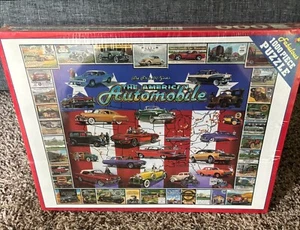 NEW!! White Mountain, "The American Automobile," 1000 piece Jigsaw Puzzle - 1997 - Picture 1 of 3
