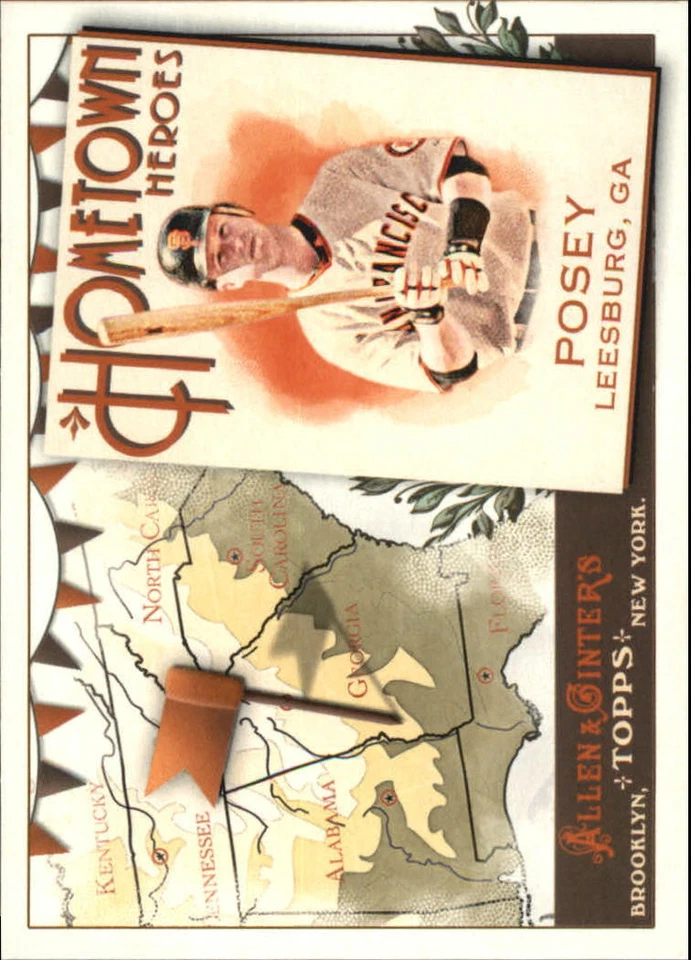 2011 Topps Allen and Ginter Baseball Hometown Heroes Insert ~ Choose Your Card - Image 1 of 1