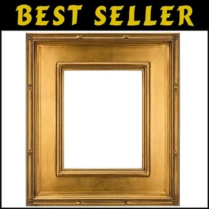 Ornate 16x20 Antique Gold Picture Frame - Handcrafted for Timeless Elegance - Picture 1 of 9