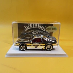 Hot Wheels '84 MUSTANG SVO Chrome JACK DANIELS (WANGSTAR CUSTOM) REAL RIDERS - Picture 1 of 15