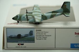 Herpa Wings 1:500 French Air Force Transall C-160 ET 2-64 Anjou (504980)