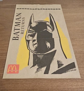 McDonalds Essenstüten 1992 (unbenutzt " Batman Returns" - Bild 1 von 1