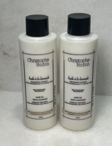 2 Christophe Robin Pre-Shampoo Hair Oil with Lavender 5.1oz. Discontinued Italy - Picture 1 of 3