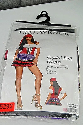 Leg Avenue Crystal Ball Gypsy Woman's Halloween Costume F5292 - Image 1 of 4