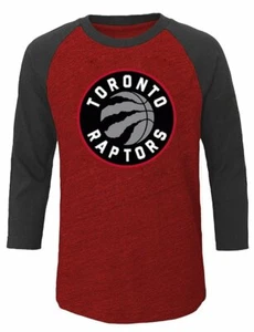 Toronto Raptors NBA Herren Majestic 3/4-Arm Shirt rot Erwachsene Größe 2XL - Bild 1 von 2