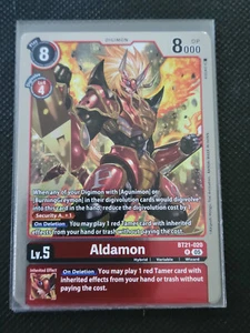 Aldamon - BT21-020 - Rare - Foil - Digimon - World Convergence - Picture 1 of 1