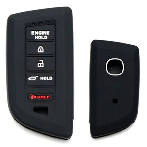 Soft Silicone Key Fob Cover For Acura 2022-up MDX TLX RDX RLX ILX Integra 5B-Key - Picture 1 of 6