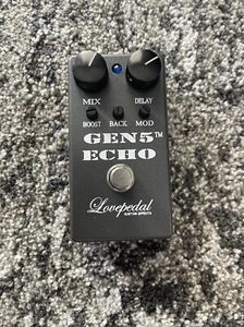 Lovepedal GEN 5 Echo Analog Tape Delay Hermida Rare Guitar Effect Pedal - Picture 1 of 6