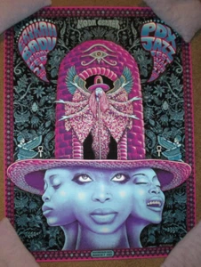 ERYKAH BADU concert poster print PORTLAND PDX JAZZ FEST 2-21-25 2025 Emek flock - Picture 1 of 2