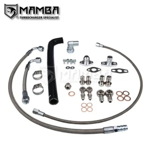 Turbo Oil Water Line 1.8T Transverse For AUDI VW K03-044 / K03-045 / K03-058 - Picture 1 of 9