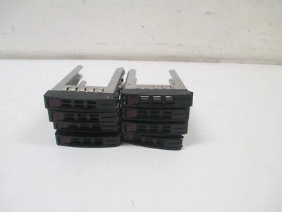 Lot of 8 SuperMicro 2.5" SAS/SATA Hard Drive Caddy Tray 01-SB16105-XX00C002 - Image 1 of 4