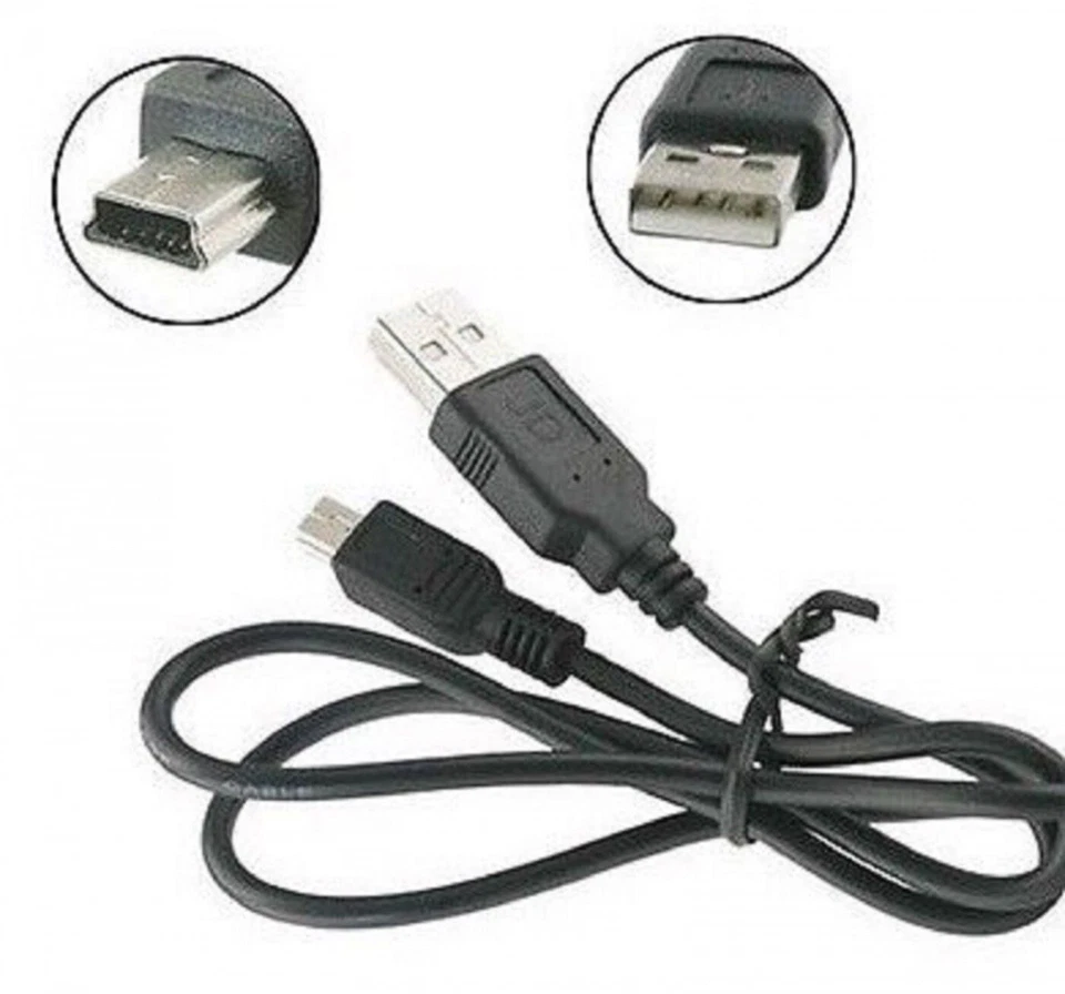 Cavo caricabatterie Mini USB 2.0 Comando Ps3 Playstation 3/PSP | In Italia! - Immagine 1 di 1