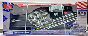 GI JOE USS Saratoga Motorized Aircraft Carrier w/Jets and Helicopters NEW IN BOX - Picture 1 of 16