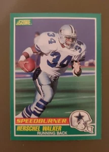 1989 Tor Football Herschel Walker Dallas Cowboys #317 - Bild 1 von 2