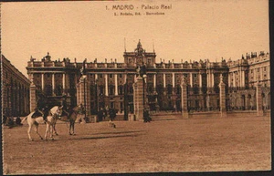 ANTIGUA POSTAL MADRID PALACIO REAL FOTO ROISIN OLD POSTCARD POSTKARTE CC01603 - Imagen 1 de 1