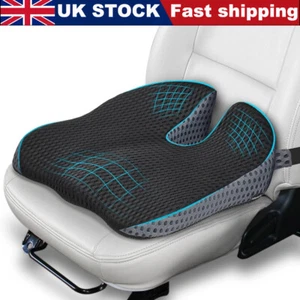 Universal Memory Foam Car Cushion for Driving Seat Adult Driver Wedge Booster - Picture 1 of 12