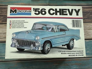 Monogram 1956 56 Chevy 1/25 NIOB! VINTAGE ▓RARE▓ coupe sedan tri-five custom - Picture 1 of 2
