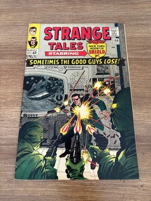 Strange Tales # 138 Muito bom estado- Quadrinhos Era de Prata Marvel Tocha Humana Estranho 17 J345 - Imagem 1 de 2