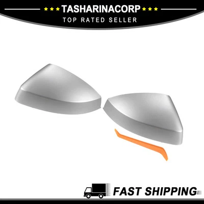 1 par de tapas de espejo retrovisor cromadas para Audi A3 S3 13-18 para Audi RS3 Foto 1 de 4
